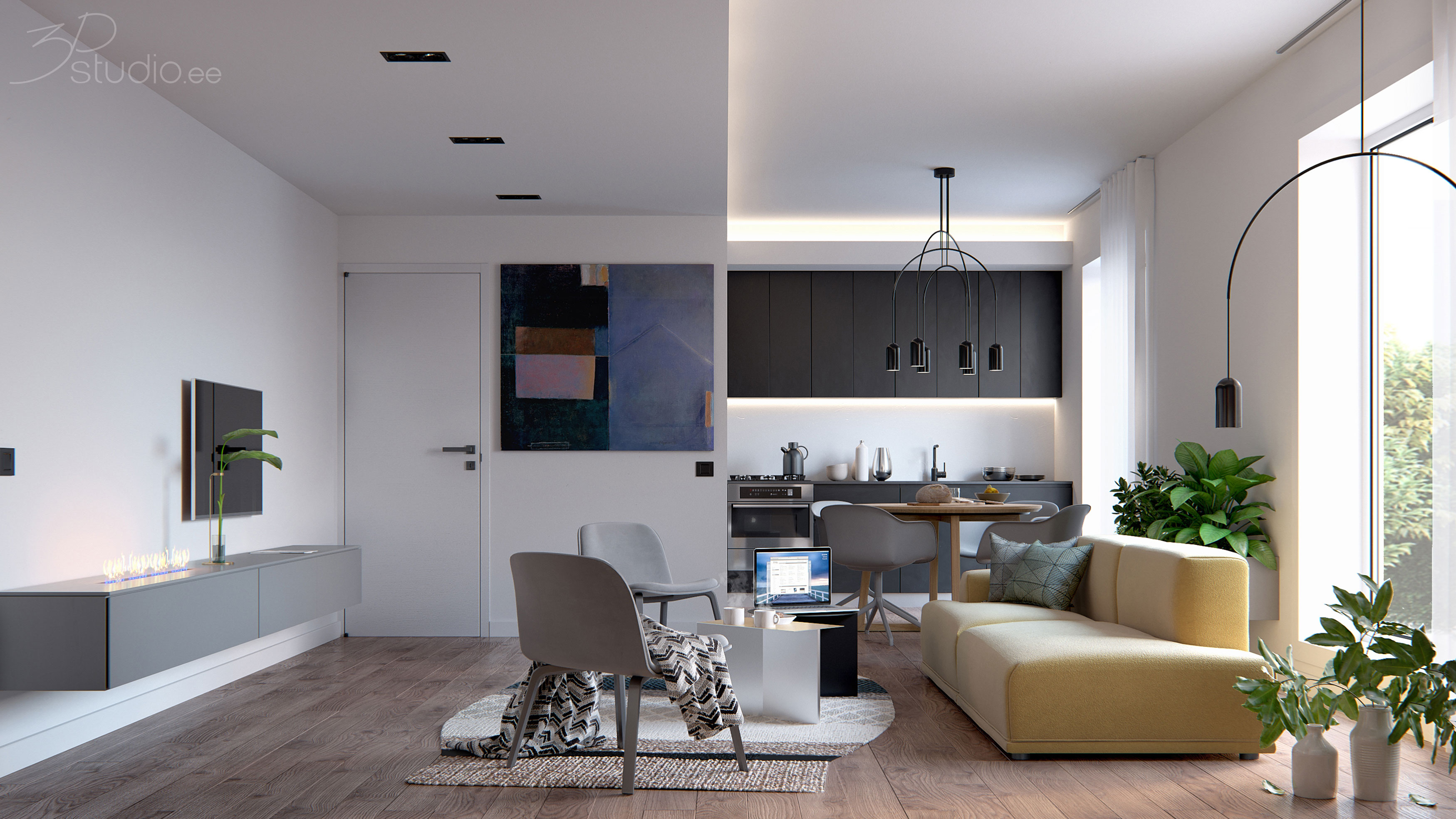 3D Visualization,  Interior,  3D Rendering