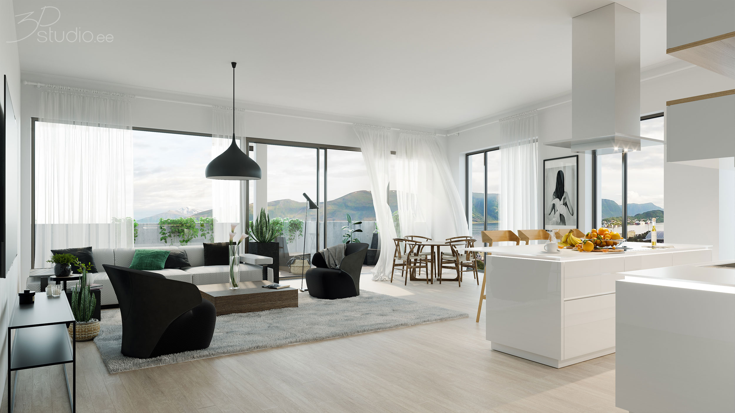 Imágenes, 3d, visualización, arquitectura, inmobiliaria, ventas