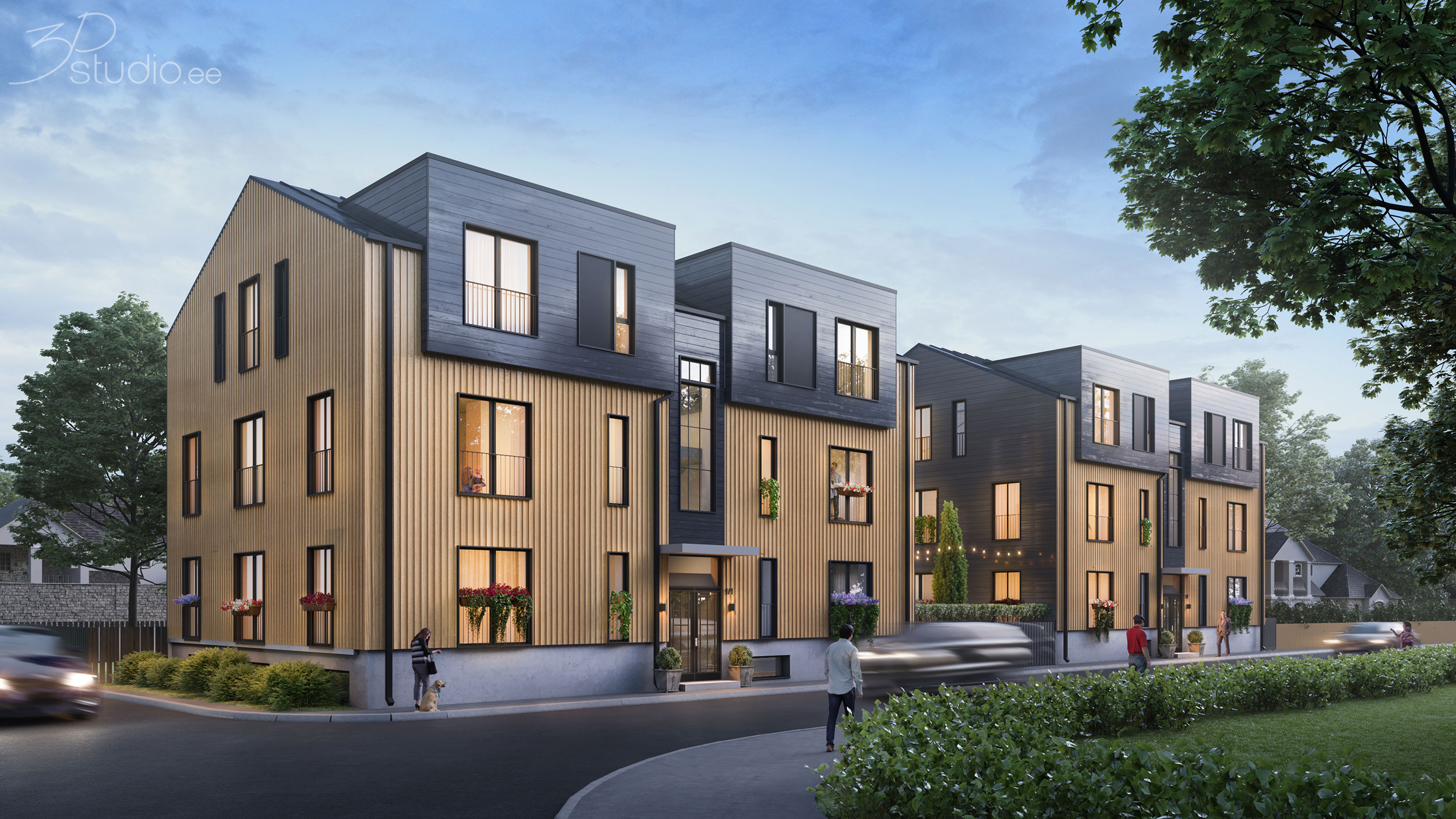 Immobilienverkauf, 3D, bilder, Werbematerial, Vana-Kalamaja 39