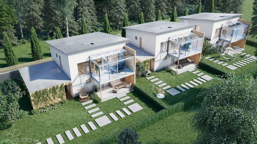 3D, CGI, Render, Photorealism, Uudenkirkontie, development