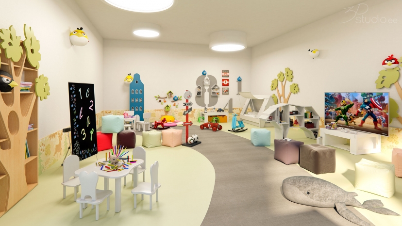 3D malli, tulkinta, arkkitehtuuri, sisustus, kuvia, Vega, Residence