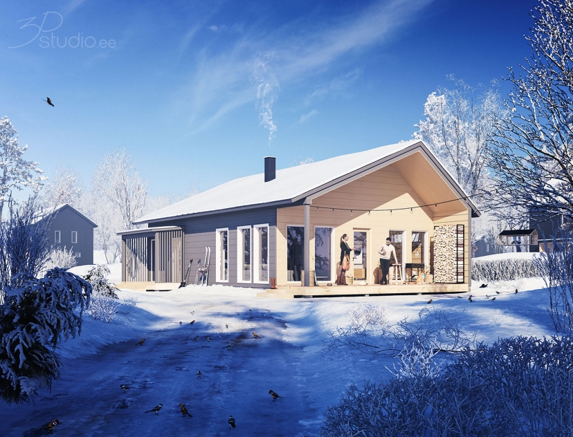 3D, mallinnus, kiinteistö, myynti, kuvat