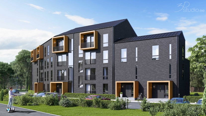 3D, visualisointi, arkkitehtuuri, kiinteistö, myynti, kuvat