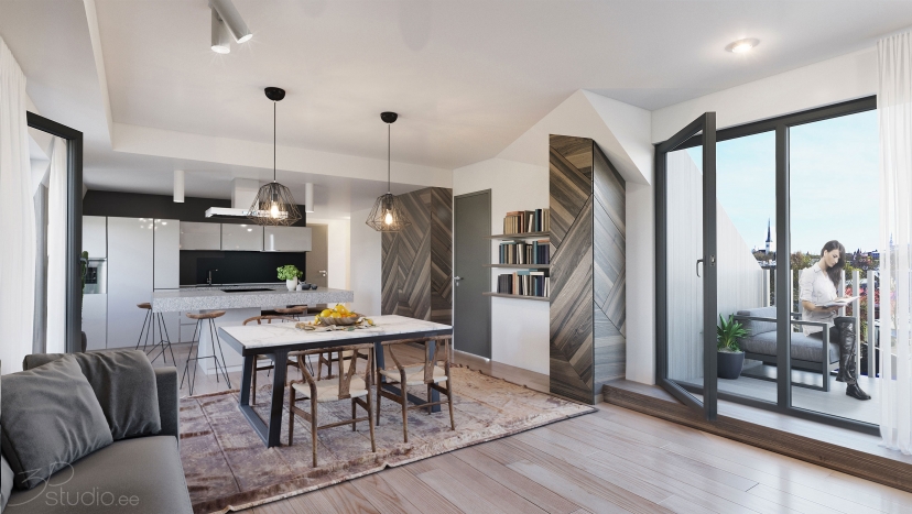 Interior 3D Rendering